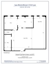 7411 Riggs Rd, Adelphi, MD à louer Plan d’étage– Image 1 sur 1