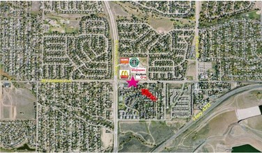 7444 W Chatfield Ave, Littleton, CO - VUE AÉRIENNE  vue de carte