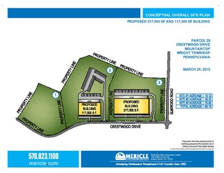 Plus de détails pour Crestwood Dr, Mountain Top, PA - Industriel/Logistique à louer