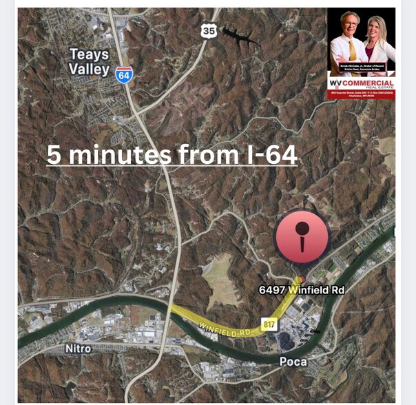 6497 Winfield Rd, Winfield, WV à louer - Photo de l’immeuble – Image 1 sur 3