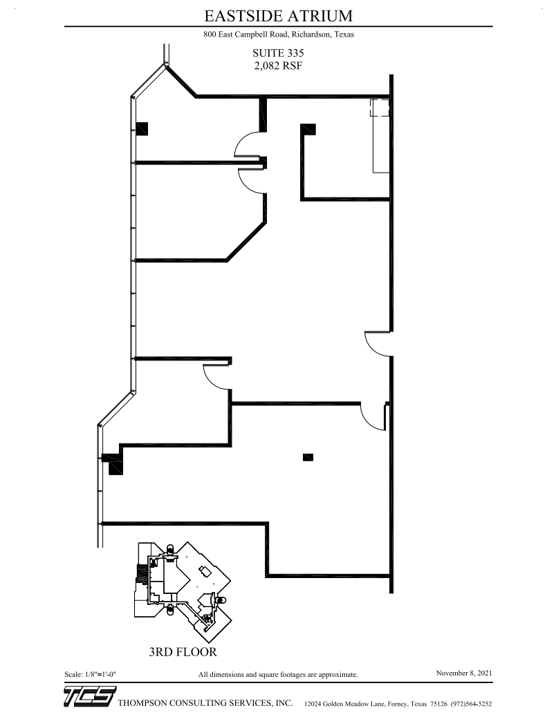 800 E Campbell Rd, Richardson, TX à louer Plan d’étage– Image 1 sur 1