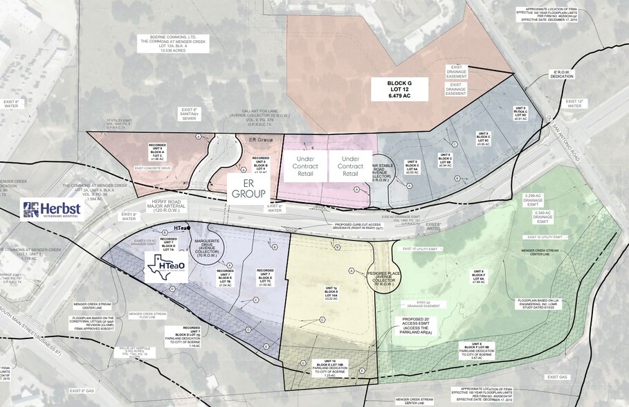 20 Old San Antonio Rd, Boerne, TX à louer - Plan de site – Image 2 sur 3