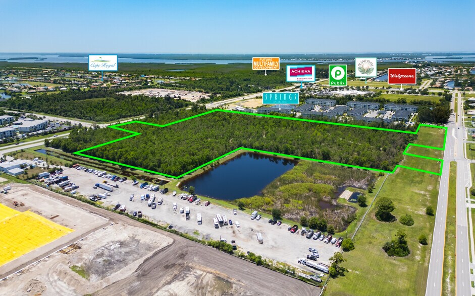 522 522-594 Atlantica Pine Circle Cir, Cape Coral, FL à vendre - Aérien – Image 3 sur 8