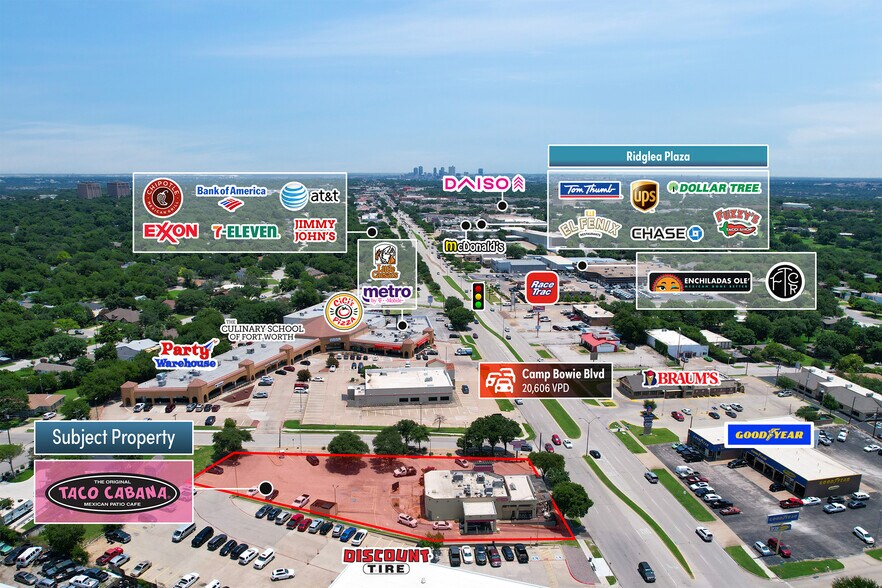 6600 Camp Bowie Blvd, Fort Worth, TX à vendre - Photo de l’immeuble – Image 3 sur 5