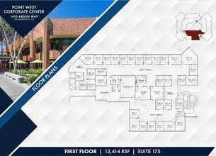 1610 Arden Way, Sacramento, CA à louer Plan d’étage– Image 1 sur 1