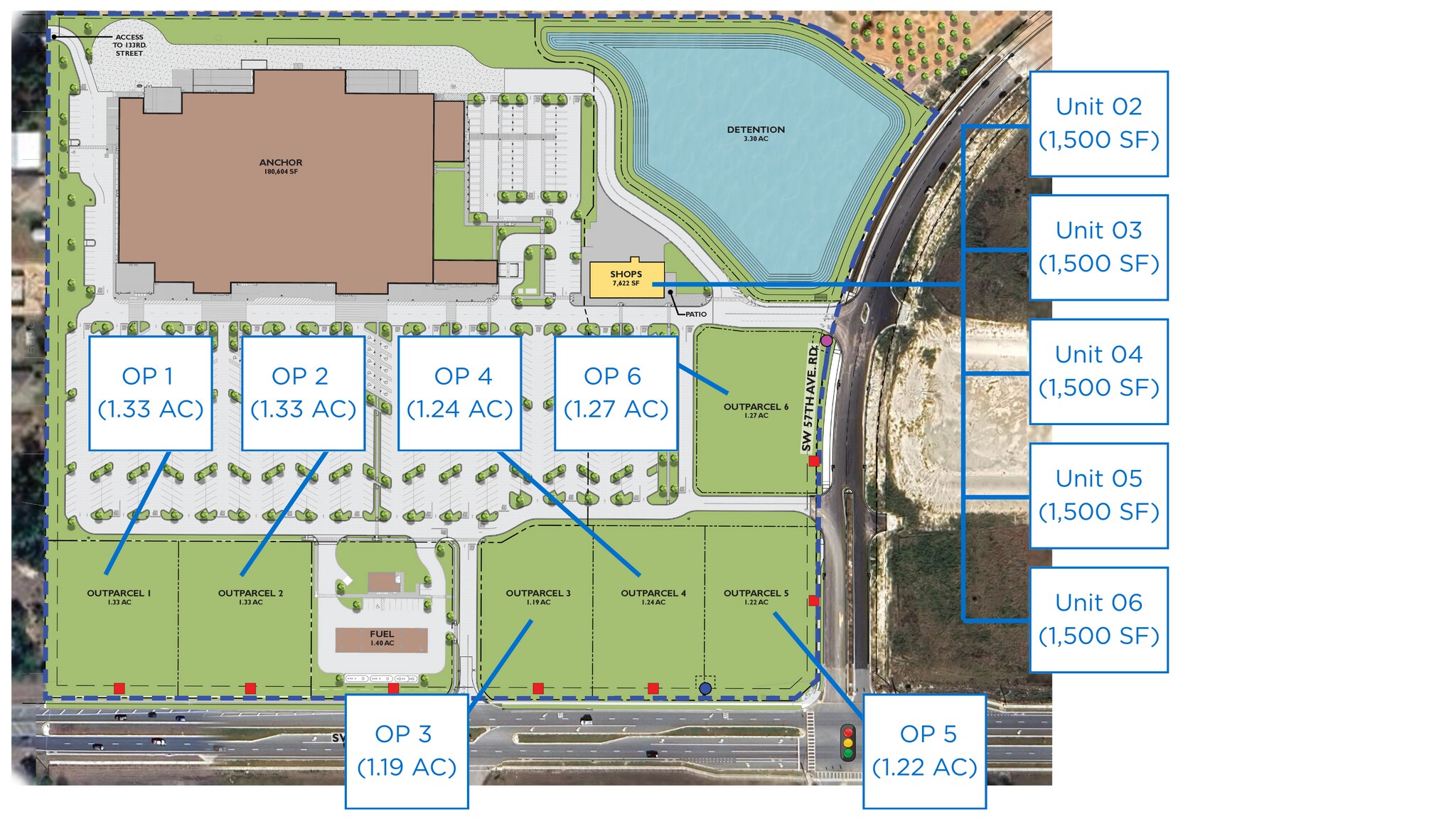 5732 SW 132nd Pl, Ocala, FL à louer Photo de l’immeuble– Image 1 sur 5