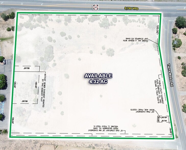 221 New Mexico 165, Placitas, NM à vendre - Plan de site – Image 2 sur 5