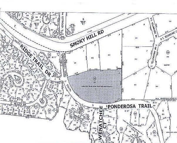 22902-22986 E Smoky Hill Rd, Aurora, CO à louer - Plan cadastral – Image 2 sur 9