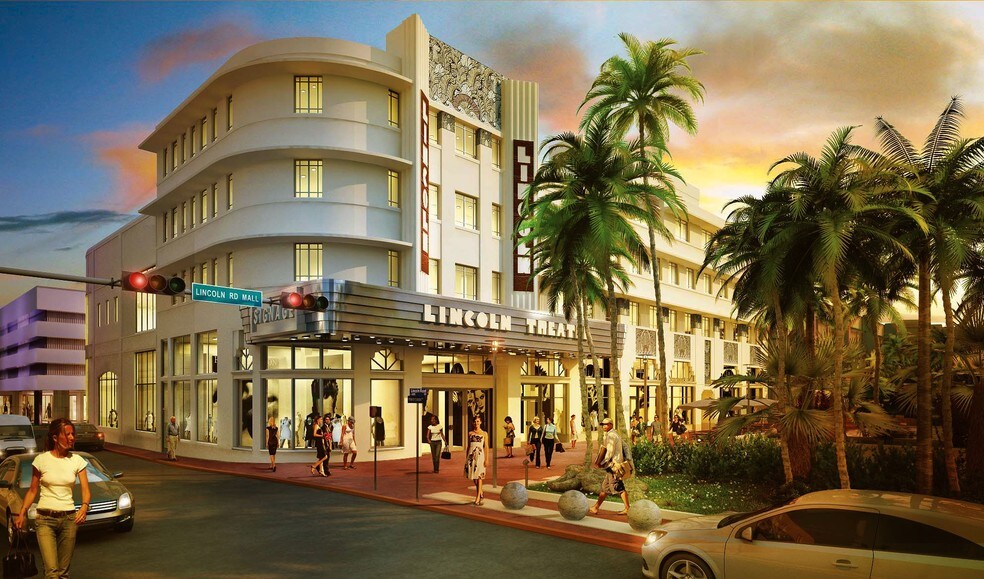 541-551 Lincoln Rd, Miami Beach, FL à louer - Photo de l’immeuble – Image 1 sur 7