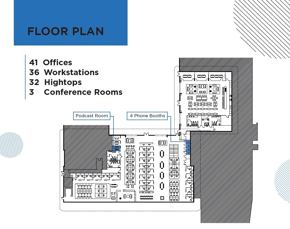 1300 South Blvd, Charlotte, NC à louer Plan d’étage– Image 1 sur 1