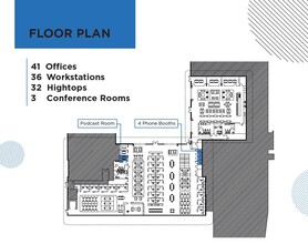 1300 South Blvd, Charlotte, NC à louer Plan d’étage– Image 1 sur 1