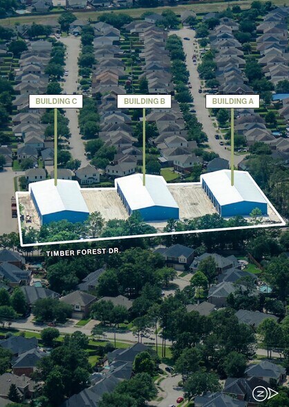 18222 Timber Forest Dr, Atascocita, TX à vendre - Aérien – Image 2 sur 4