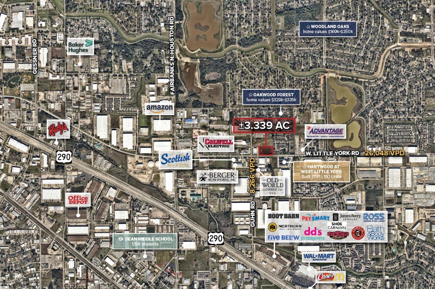8030 W Little York Rd, Houston, TX à vendre - Photo de l’immeuble – Image 2 sur 3