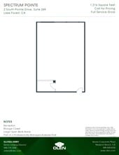 2 South Pointe Dr, Lake Forest, CA à louer Plan d’étage– Image 1 sur 1