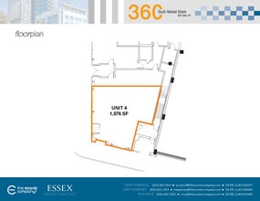 350 S Market St, San Jose, CA à louer Plan d’étage– Image 1 sur 1