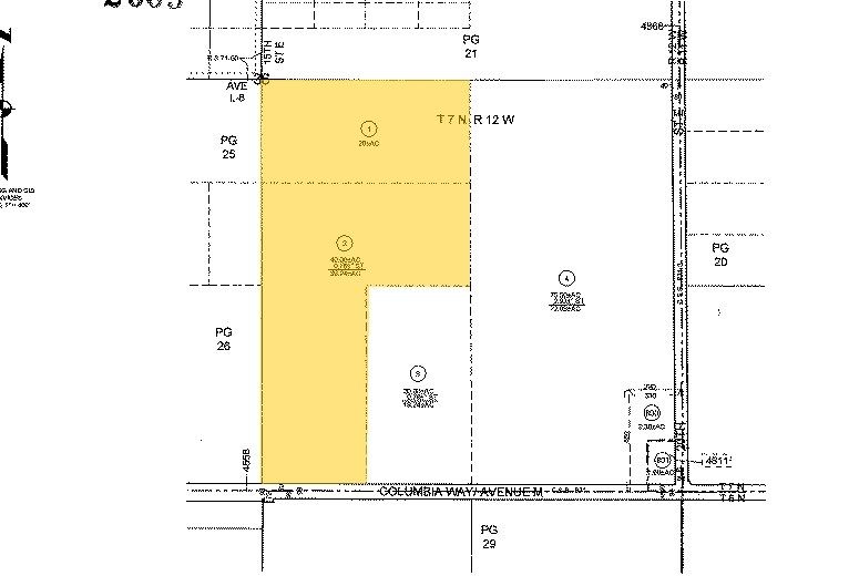 Avenue M & 15th St E, Palmdale, CA à vendre Plan cadastral– Image 1 sur 2