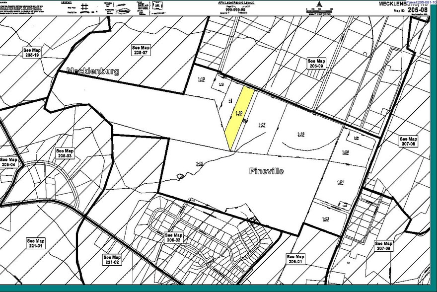 10256 Industrial Dr, Pineville, NC à louer - Plan cadastral – Image 2 sur 10