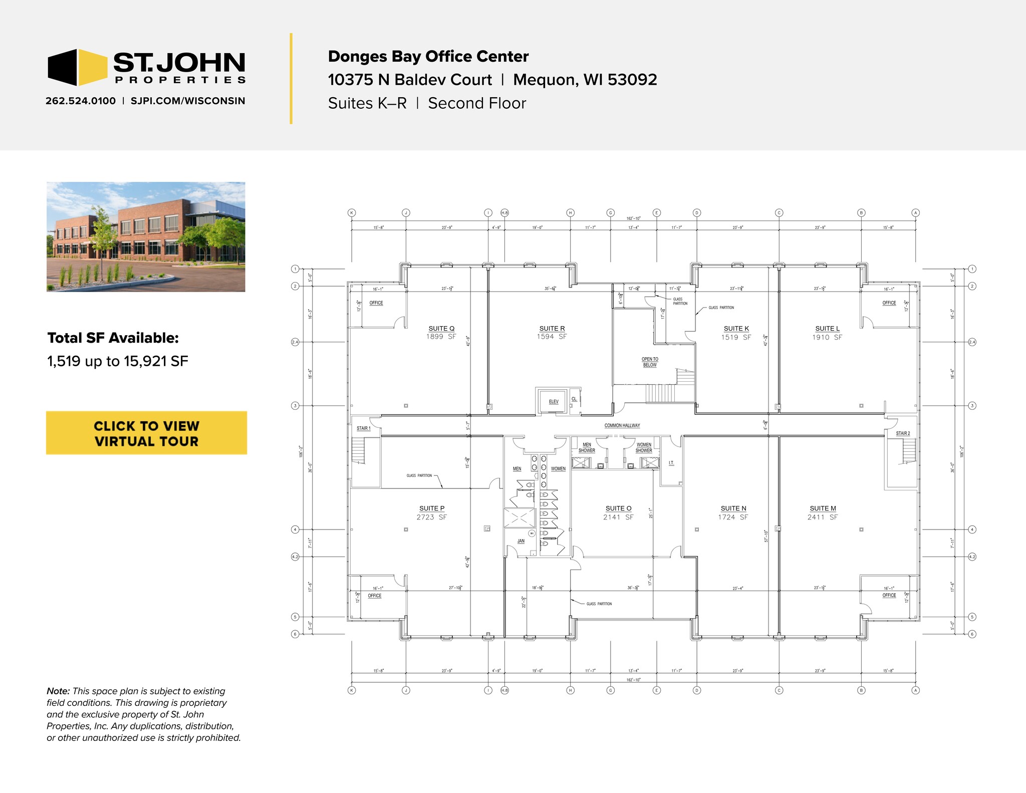 10375 N Baldev Ct, Mequon, WI à louer Plan de site– Image 1 sur 13