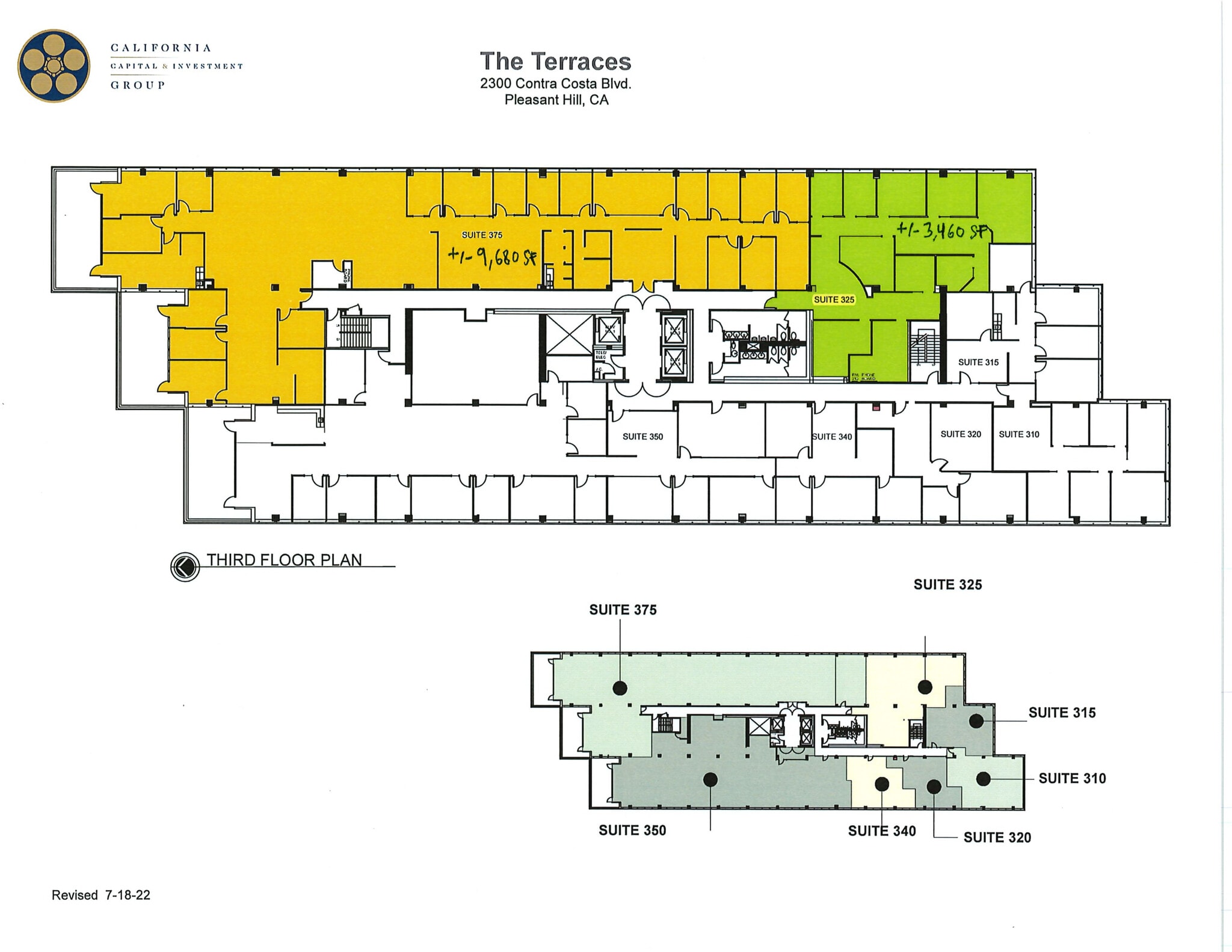 2300 Contra Costa Blvd, Pleasant Hill, CA à louer Plan de site– Image 1 sur 1