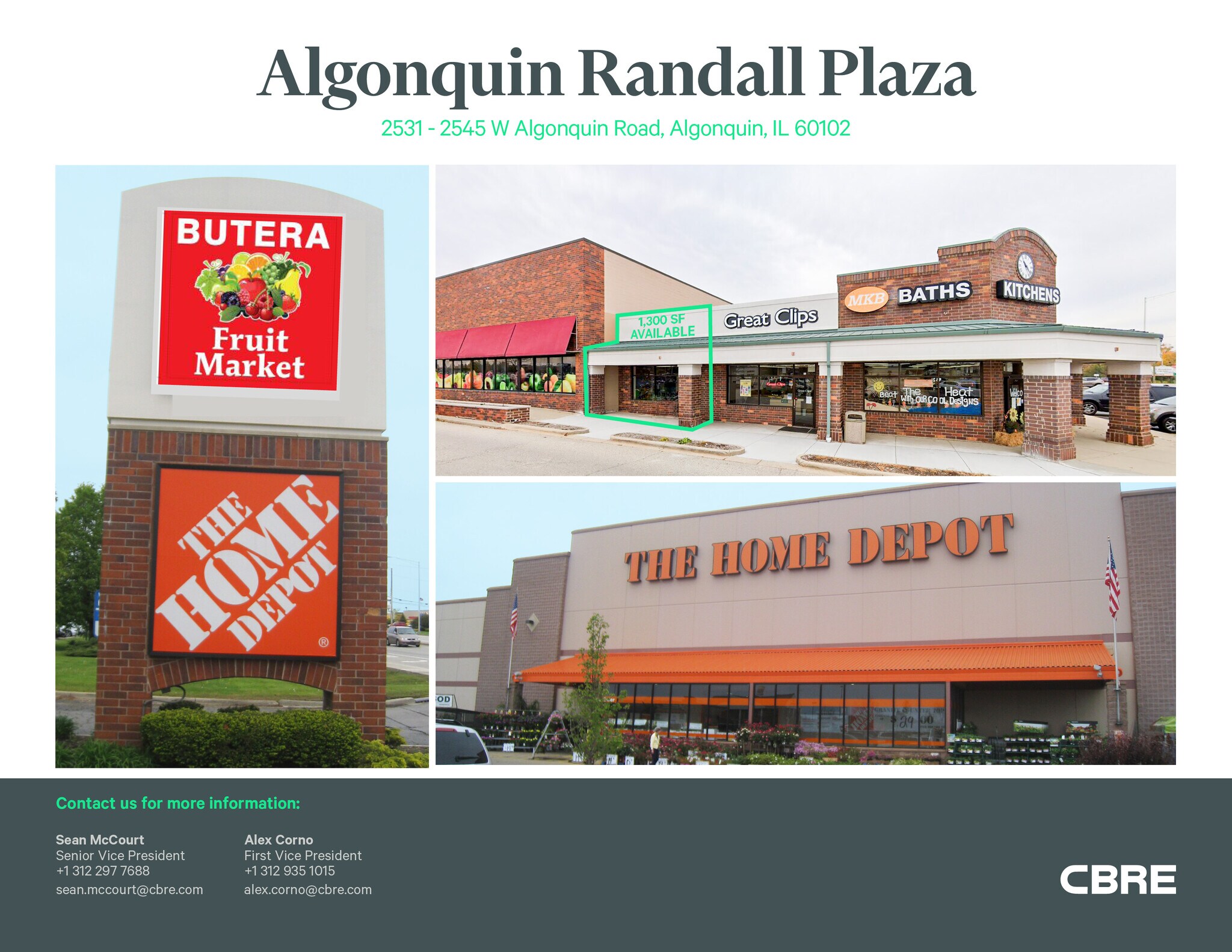 2531-2545 Algonquin Rd, Algonquin, IL à louer Photo principale– Image 1 sur 12