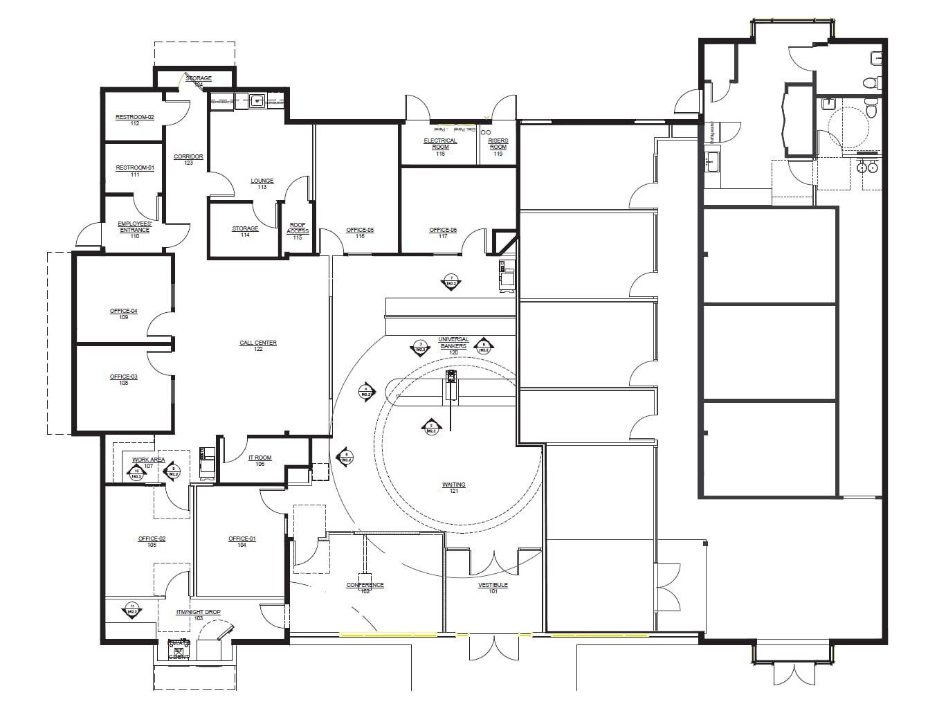 7150 Hodgson Memorial Dr, Savannah, GA à louer Plan d’étage– Image 1 sur 1