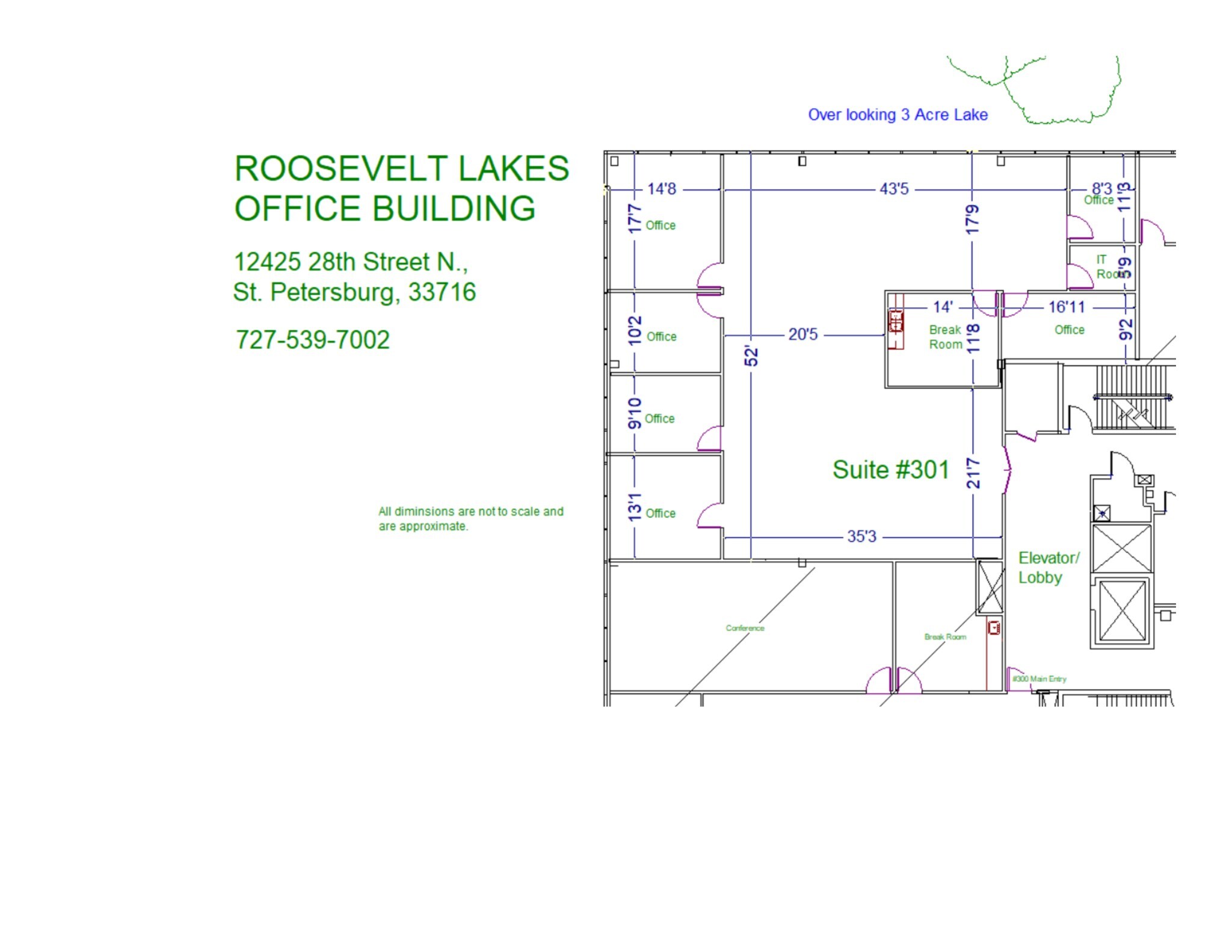 12425 28th St N, Saint Petersburg, FL à louer Plan de site– Image 1 sur 20
