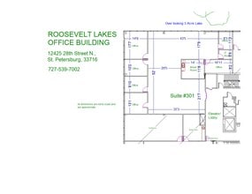 12425 28th St N, Saint Petersburg, FL à louer Plan de site– Image 1 sur 20