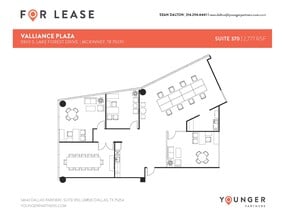 5900 S Lake Forest Dr, McKinney, TX à louer Plan d’étage– Image 2 sur 2