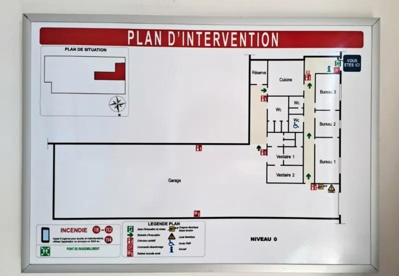 Bureau dans Châtellerault à louer - Plan d’étage – Image 2 sur 6