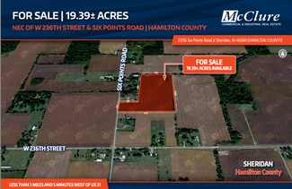 Plus de détails pour 23755 Six Points Road, Sheridan, IN - Terrain à vendre