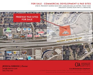 Plus de détails pour 4780 President George Bush hwy, Garland, TX - Terrain à vendre