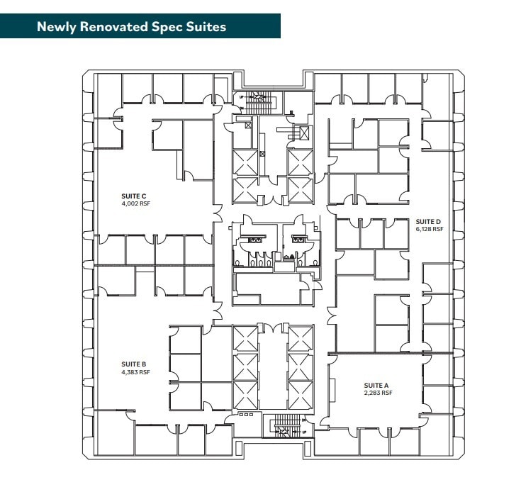 1950 Franklin St, Oakland, CA à louer Plan d’étage– Image 1 sur 1