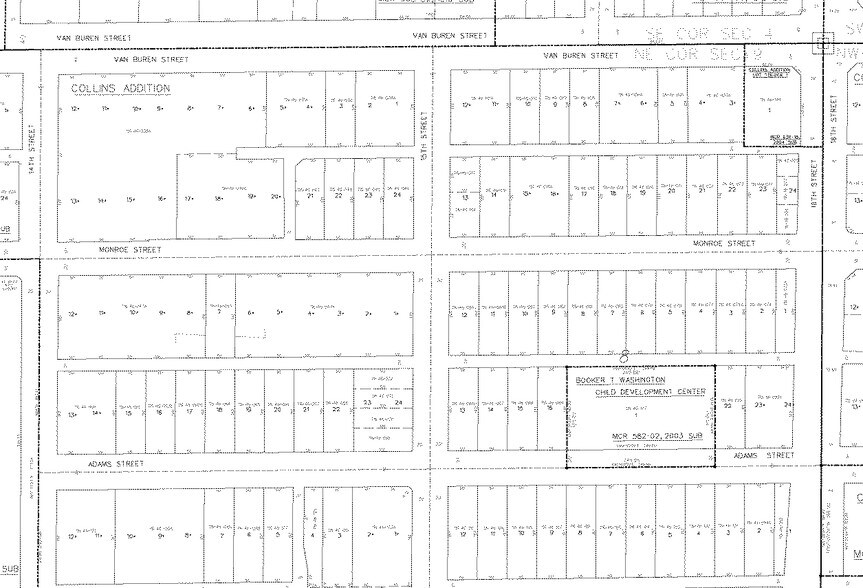 1543 E Van Buren St, Phoenix, AZ à vendre - Plan cadastral – Image 2 sur 43