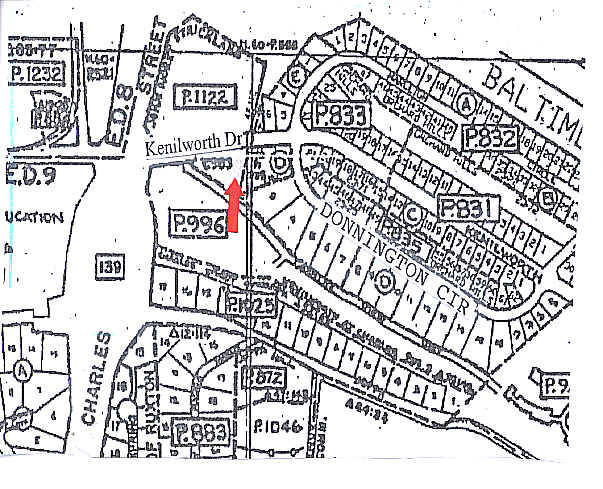 1107 Kenilworth Dr, Towson, MD à louer - Plan cadastral – Image 3 sur 12