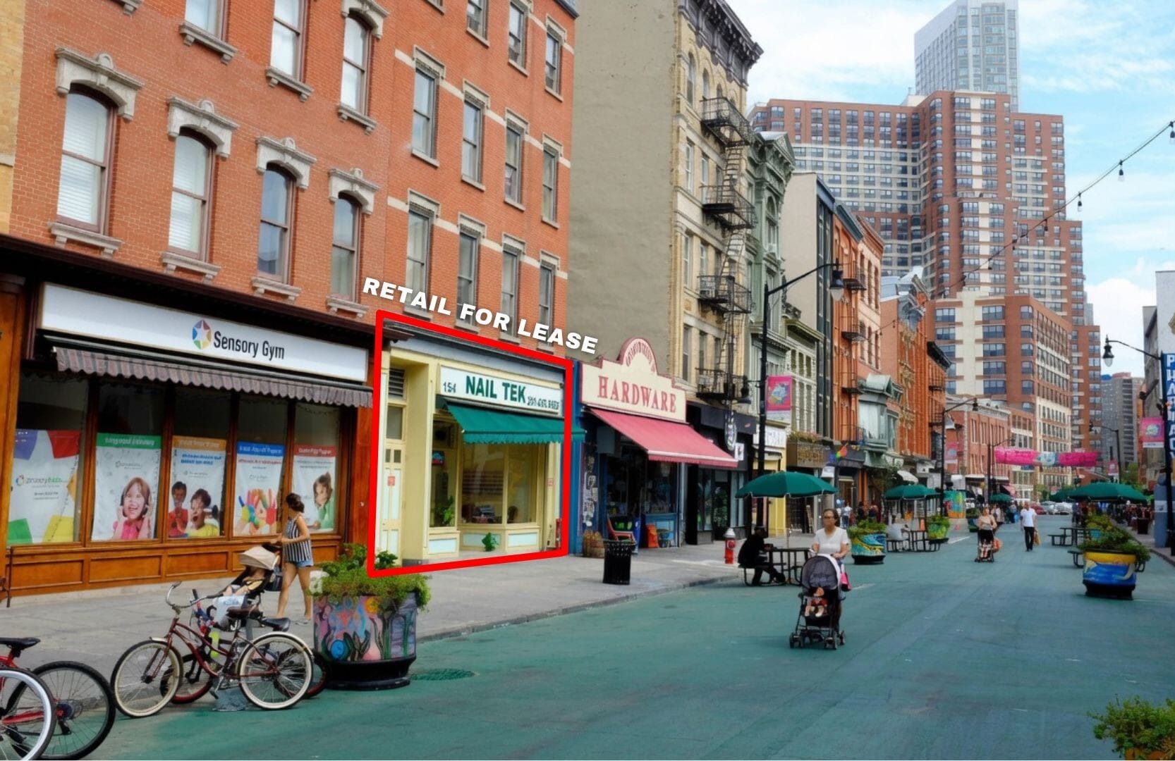 154-158 Newark Ave, Jersey City, NJ à louer Photo de l’immeuble– Image 1 sur 7