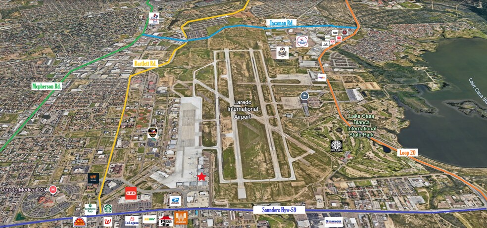 4110 Airpark Dr, Laredo, TX à louer - Photo de l’immeuble – Image 3 sur 3