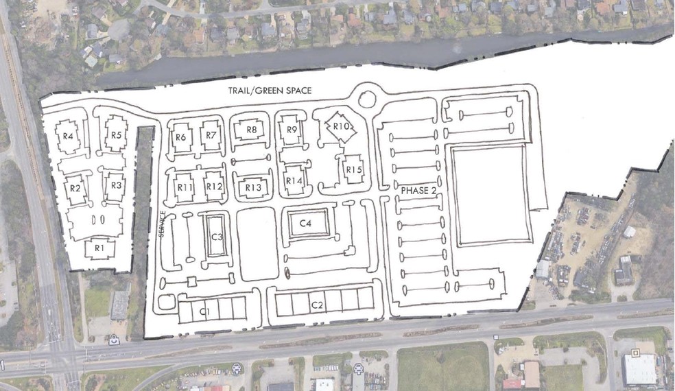 2312 George Washington Memorial Hwy, Tabb, VA à louer - Plan de site – Image 3 sur 5