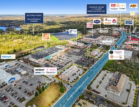 670-720 Centre of New England Blvd, Coventry, RI - VUE AÉRIENNE  vue de carte - Image1