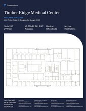 4645 Timber Ridge Dr, Douglasville, GA à louer Plan d’étage– Image 1 sur 1
