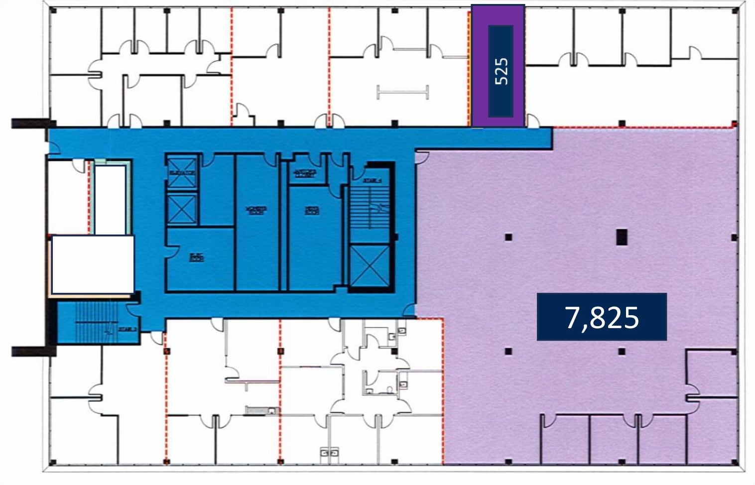 800 Kinderkamack Rd, Oradell, NJ à louer Plan d’étage– Image 1 sur 1