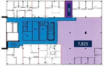 800 Kinderkamack Rd, Oradell, NJ à louer Plan d’étage– Image 1 sur 1