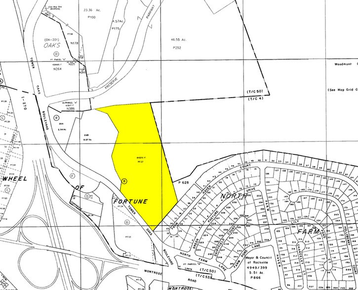 3204 Tower Oaks Blvd, Rockville, MD à louer - Plan cadastral – Image 2 sur 5