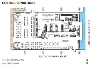 30 W Monroe St, Chicago, IL à louer Plan d’étage– Image 2 sur 2