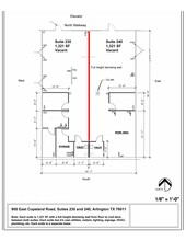 900 E Copeland Rd, Arlington, TX à louer Plan de site– Image 2 sur 6