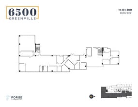 6500 Greenville Ave, Dallas, TX à louer Plan d’étage– Image 1 sur 1