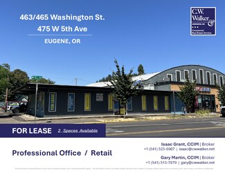 Plus de détails pour 475 W 5th Ave, Eugene, OR - Bureau/Local commercial à louer