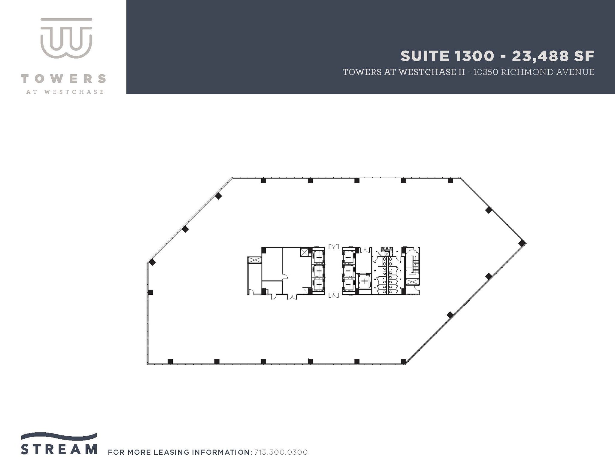 10350 Richmond Ave, Houston, TX à louer Plan d’étage– Image 1 sur 2