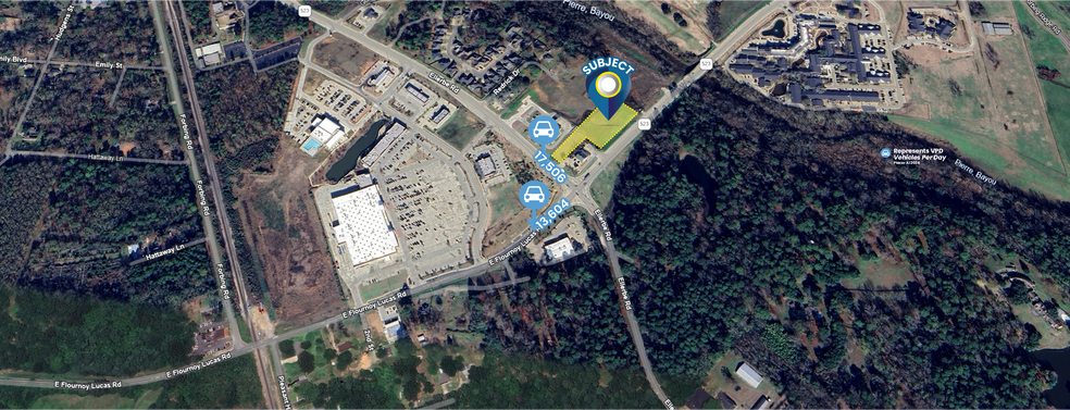 9500 Ellerbe Rd, Shreveport, LA à vendre - Photo de l’immeuble – Image 1 sur 2