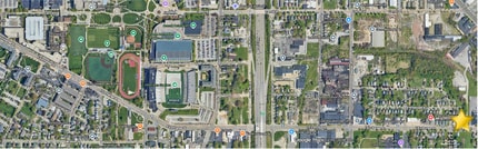 801-805 E Exchange St, Akron, OH - Vue aérienne vue de carte