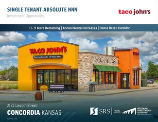 Plus de détails pour 2122 Lincoln St, Concordia, KS - Local commercial à vendre